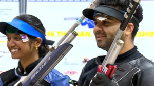 Asian Shooting Championship: Arjun Babuta & Elavenil Valarivan Secure 10m Air Rifle Mixed Team Gold