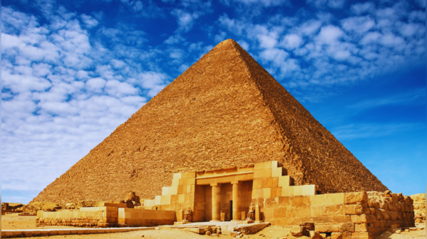 The ancient and mysterious Pyramids of Giza