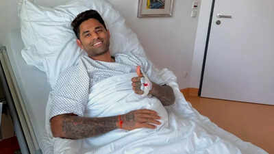 Suryakumar Yadav recovering after surgery