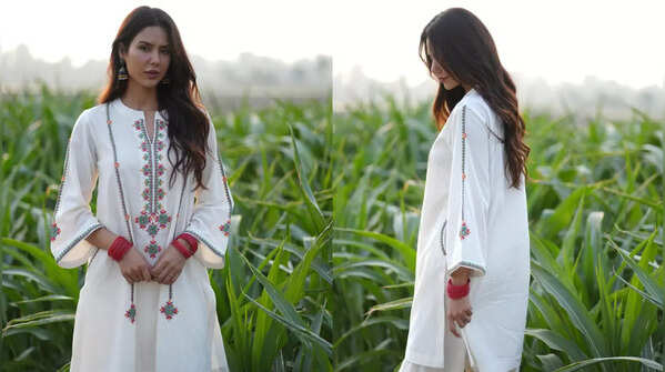 Sonam Bajwa embracing desi style with confidence