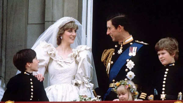 Iconic wedding of Princess Diana and Prince Charles