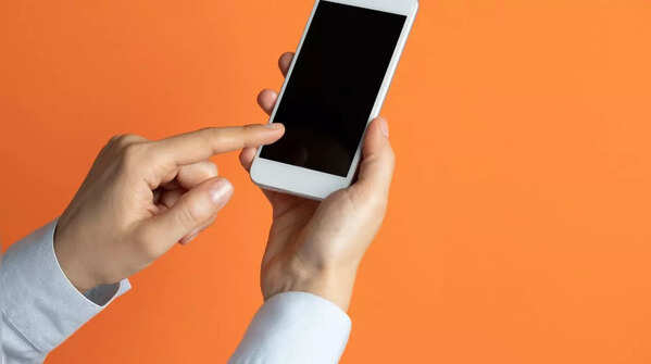 Scrolling with an index finger implies a calm nature