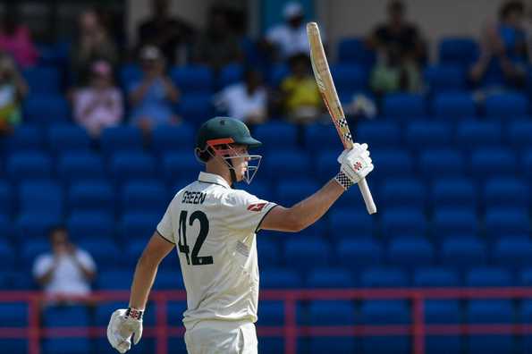 Cameron Green displays resilience with a fighting fifty against the West Indies.