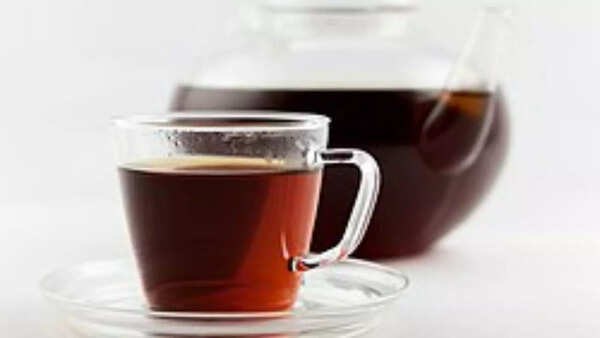 Earthy red rooibos tea