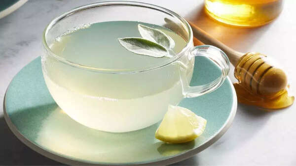 Earthy sage tea