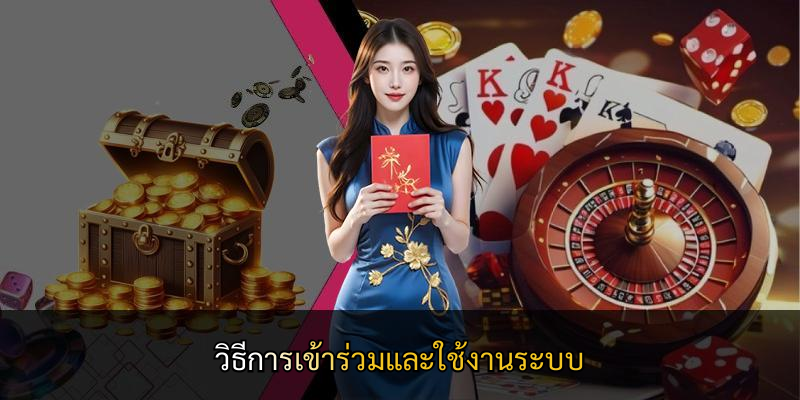 วิธีการเข้าร่วมและใช้งานระบบ